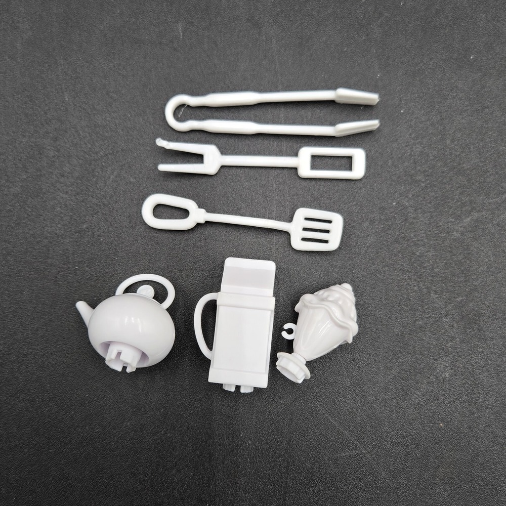 Vtg Barbie Dollhouse‎ Replacement Utencil Milk Pot White